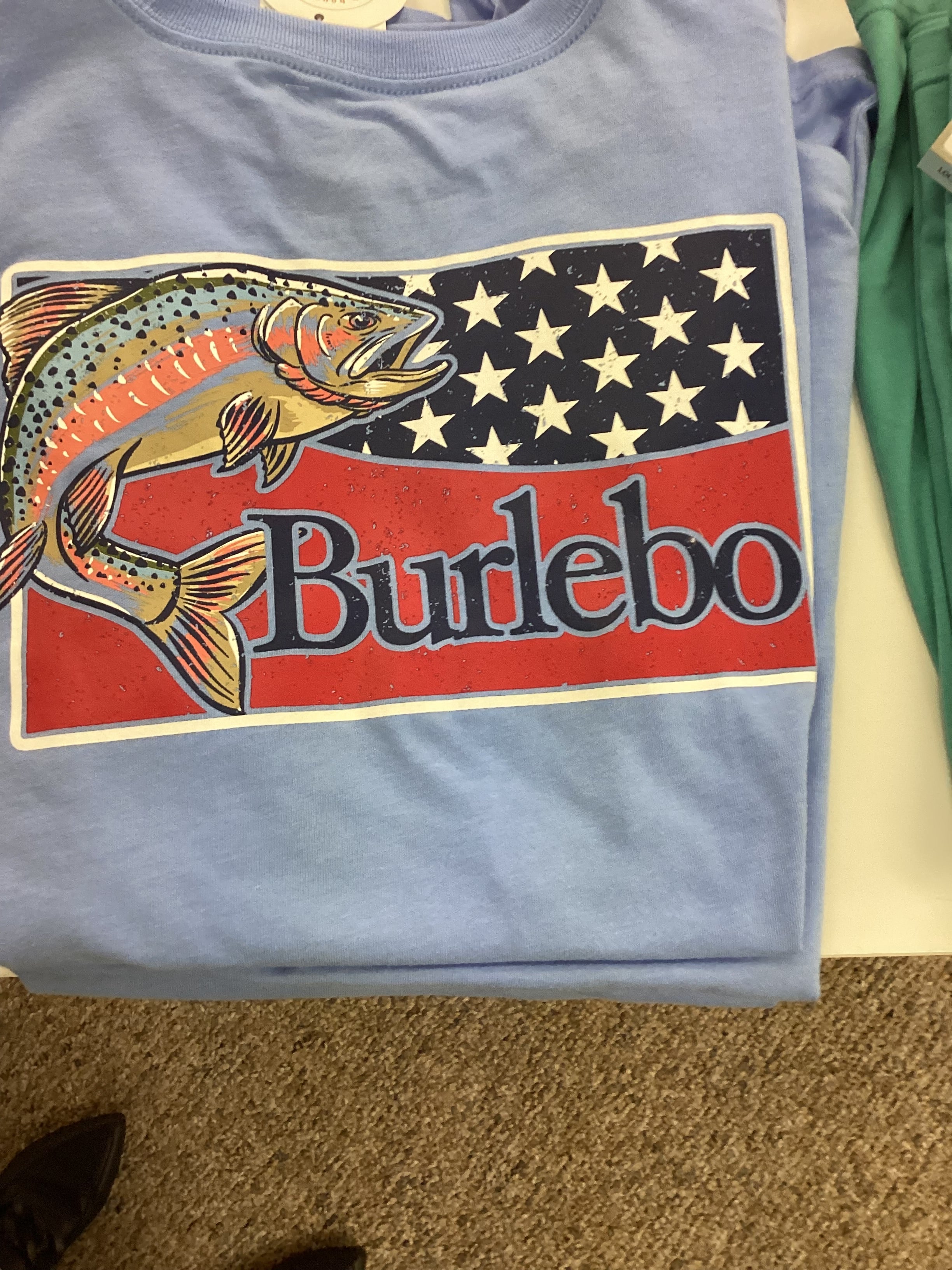 Burlebo USA Fish Tee