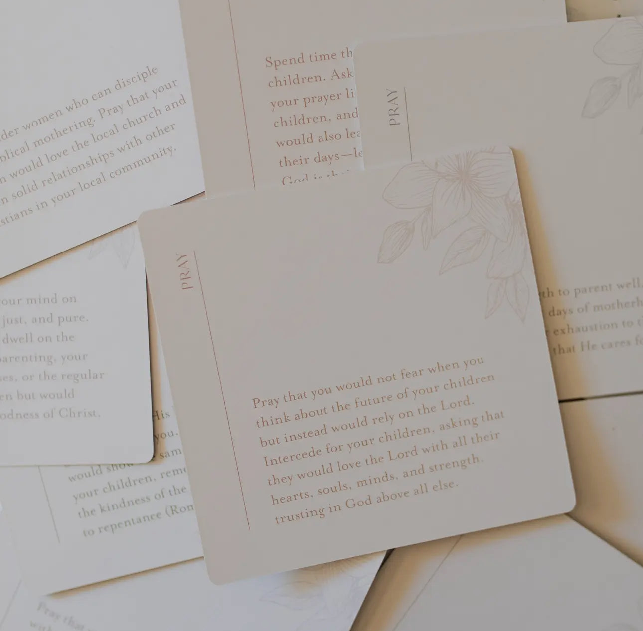 Prayers for Motherhood | Prayer Cards