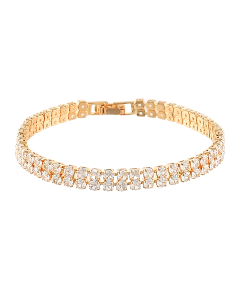 Layered Tennis Bracelet