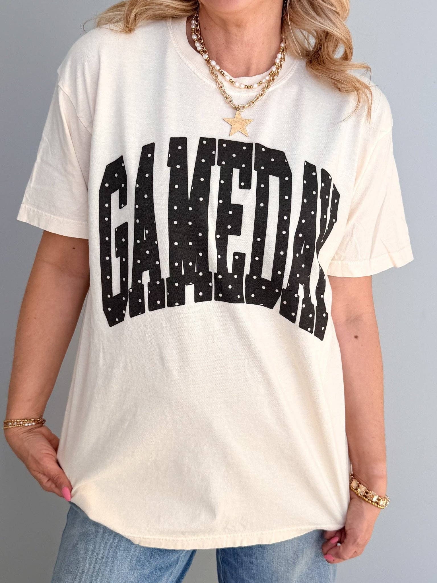 Gameday Polka Dot Tee